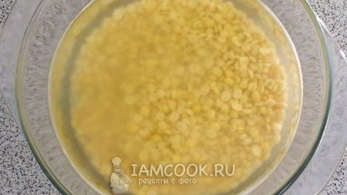 гороховая каша в мультиварке