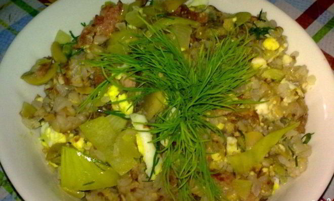 Гречка по-боярски