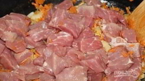 гречка по-купечески томленая со свининой