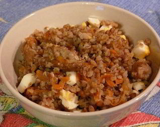 Гречка по-русски без мяса