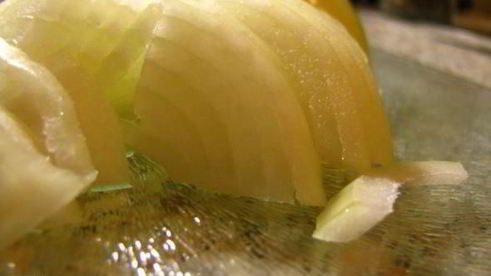 гречка с куриными сердечками