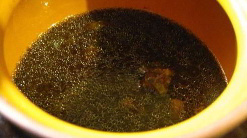 гречка с куриными сердечками