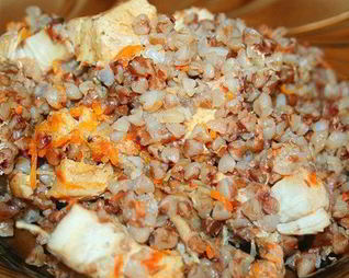Гречка с курицей в мультиварке