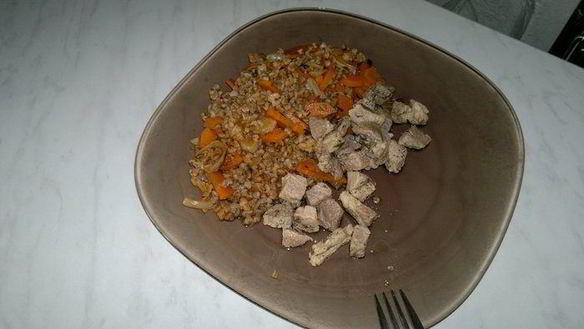 Рецепт Гречки с морковью и луком