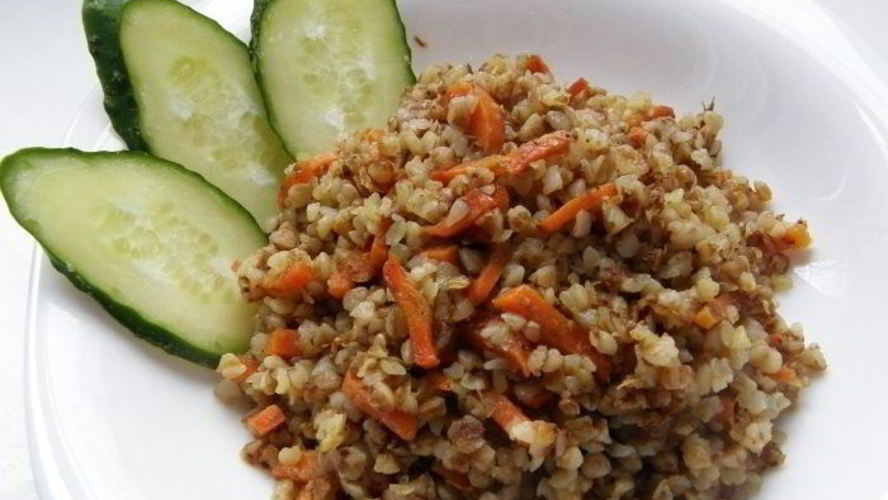 Рецепт гречки с морковью