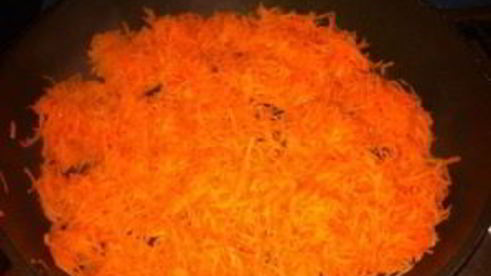 гречка с морковью