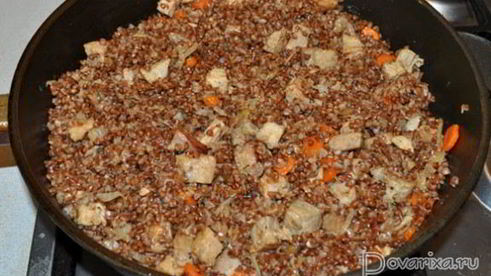 гречка с мясом