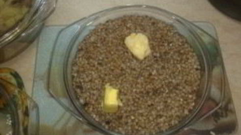 гречка в микроволновке