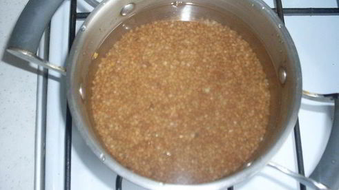 гречневая каша по-царски с индейкой