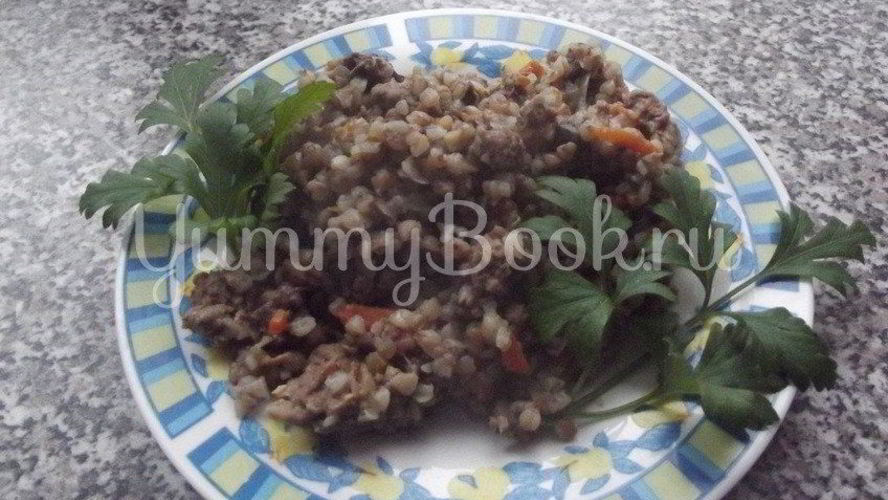 Рецепт гречневой каши с фаршем в мультиварке