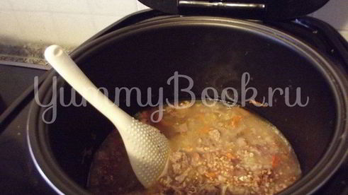 гречневая каша с фаршем в мультиварке