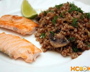 Гречневая каша с грибами