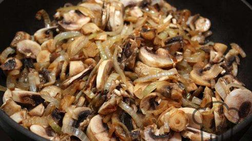 гречневая каша с грибами