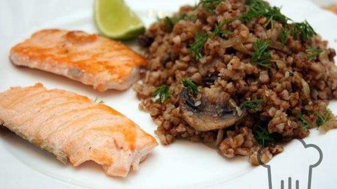 гречневая каша с грибами