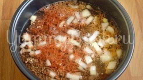 гречневая каша с мясом в мультиварке