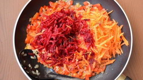 гречневая каша с овощами