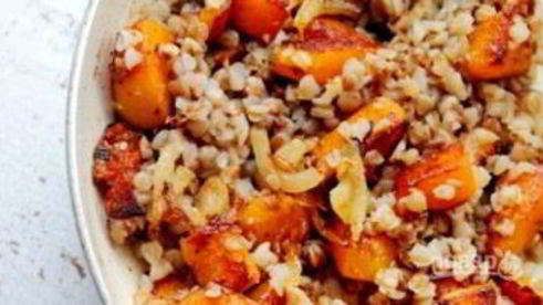 гречневая каша с тыквой