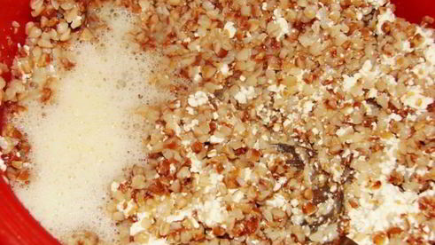 гречневый крупеник — каша из гречки в горшочке