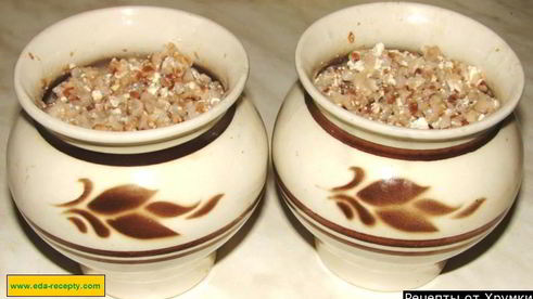 гречневый крупеник — каша из гречки в горшочке