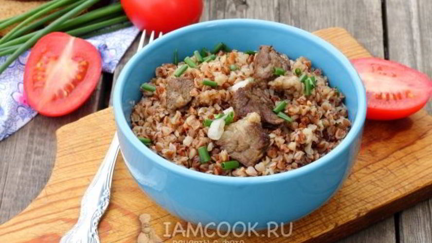 Рецепт каши гречневой с мясом