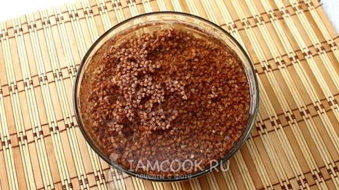 каша гречневая с мясом