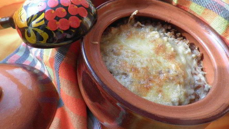 Рецепт каши гречневой, запеченной с грибами