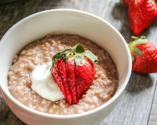 Каша из овсяной крупы на воде