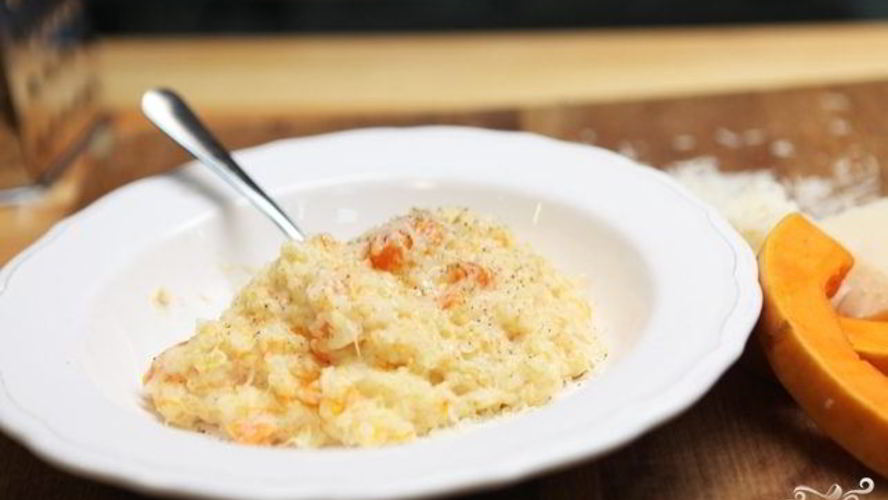 Рецепт каши из тыквы с рисом и пшеном