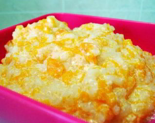 Каша из тыквы с рисом в мультиварке