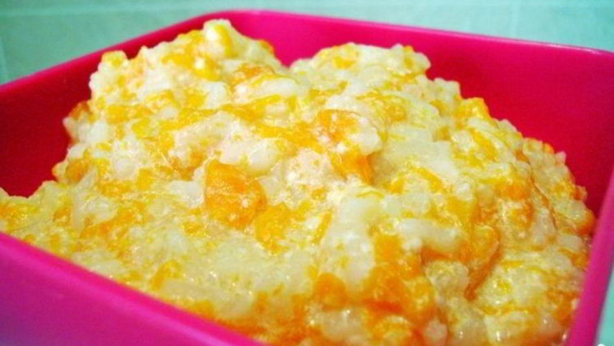 Рецепт каши из тыквы с рисом в мультиварке
