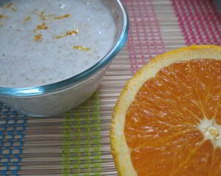 Каша пшенно-апельсиновая