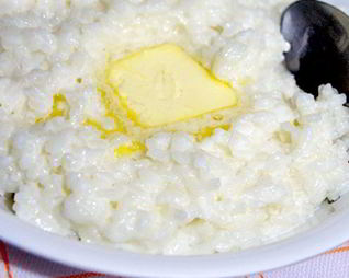 Каша рисовая молочная с маслом