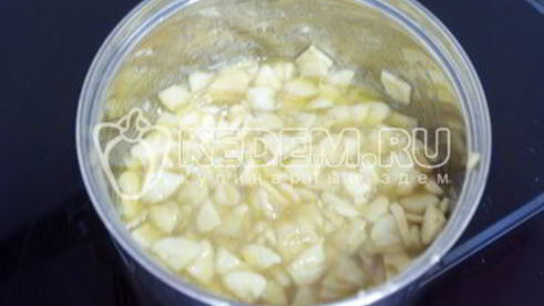 каша рисовая с бананом и черносливом