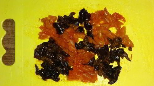 каша с сухофруктами