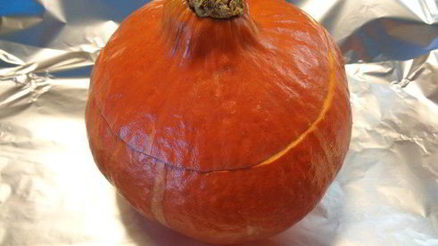 каша в тыковке веселый хэллоуин