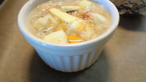 каша в тыковке веселый хэллоуин