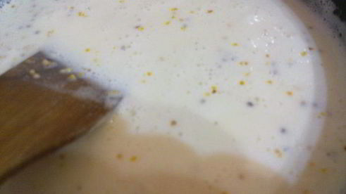 кукурузная каша с тыквой