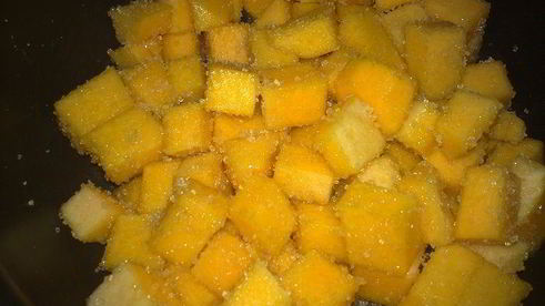 кукурузная каша с тыквой