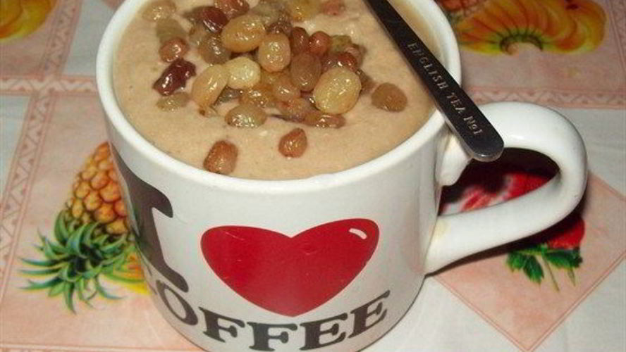 Рецепт кунжутной каши с изюмом