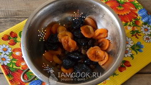 кутья из пшена с сухофруктами