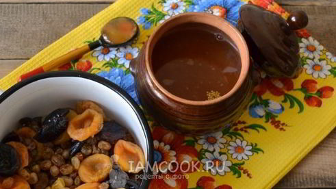 кутья из пшена с сухофруктами