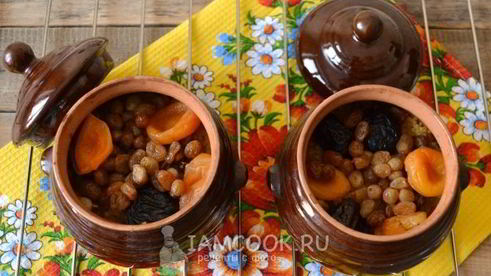 кутья из пшена с сухофруктами