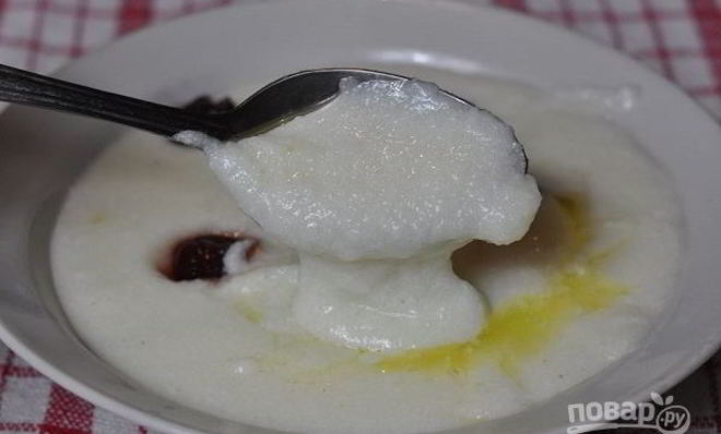 Манная каша в мультиварке