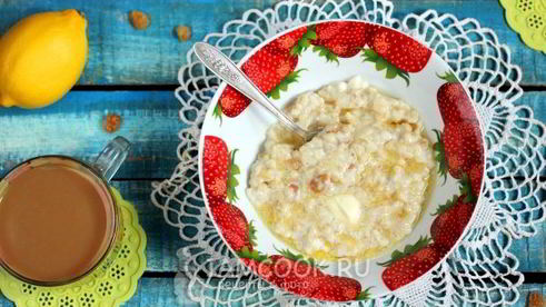 овсяная каша на молоке