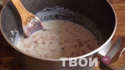 овсяная каша с сухофруктами