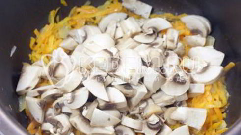 перловка с грибами в мультиварке