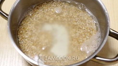 пшеничная каша с яблоками