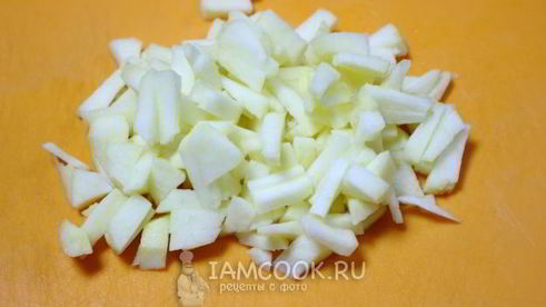 пшеничная каша с яблоками