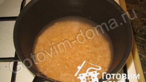 пшеничная каша с яблоком