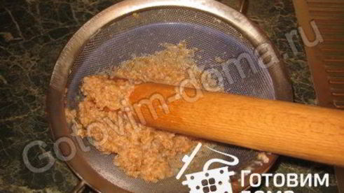 пшеничная каша с яблоком